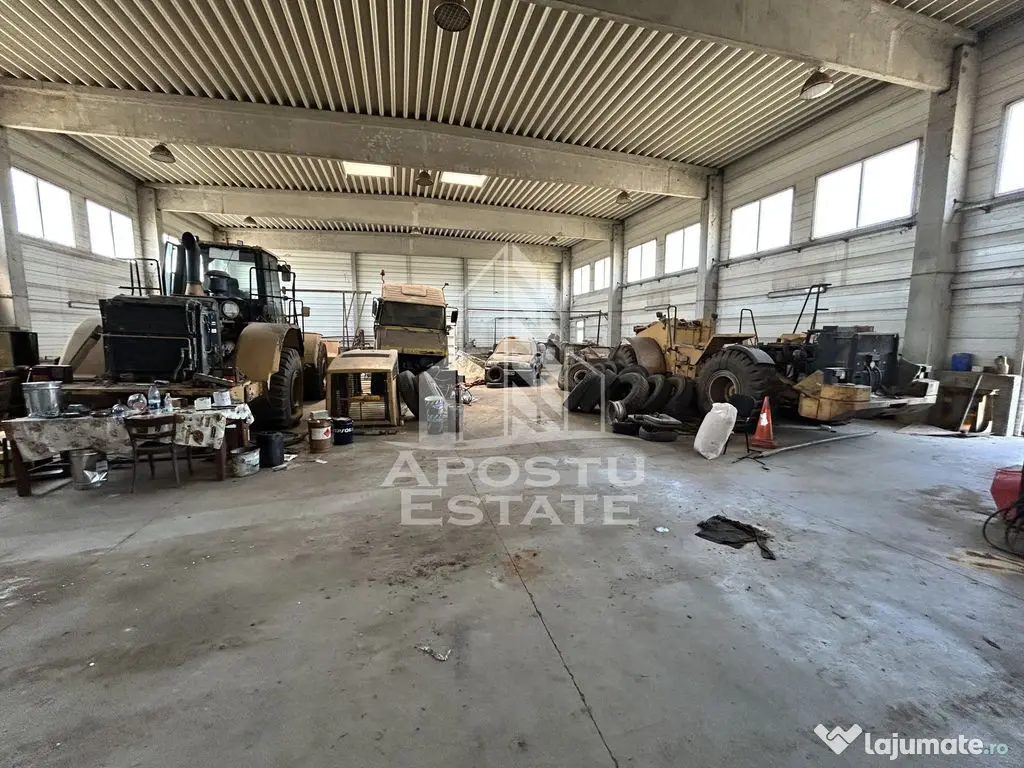Hala de inchiriat 929 mp, C Aradului - aproape de Satimpe... 