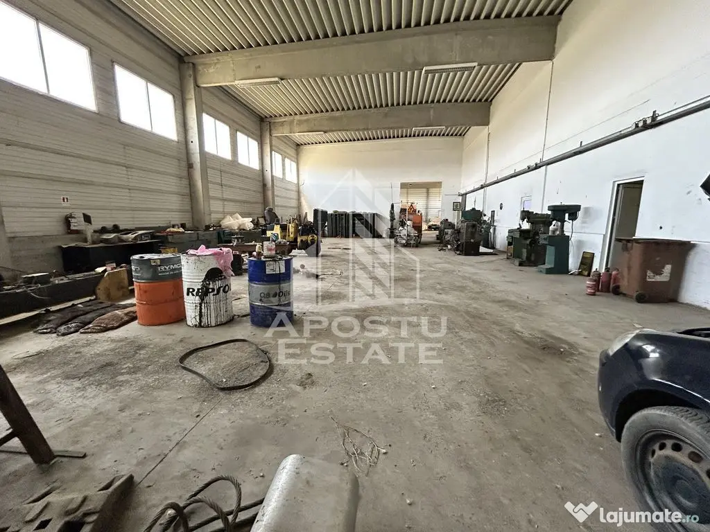 Hala de inchiriat 929 mp, C Aradului - aproape de Satimpe... 
