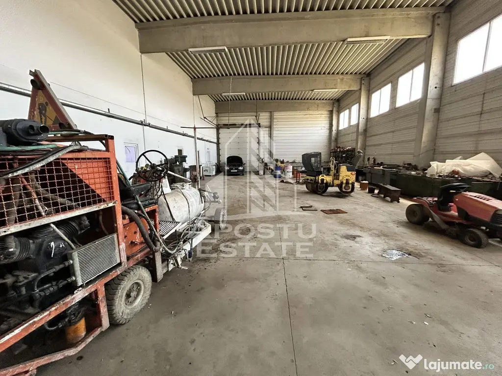 Hala de inchiriat 929 mp, C Aradului - aproape de Satimpe... 
