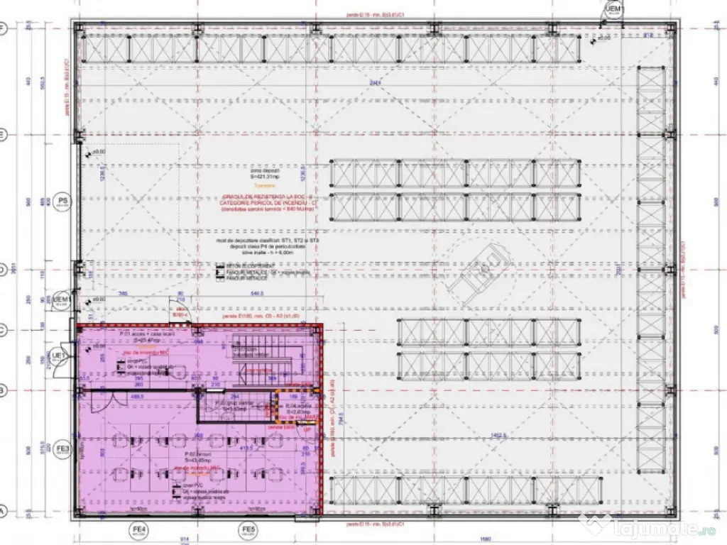 Hala Noua de Inchiriat | Pallady-Drum Intre Tarlale | 600MP 