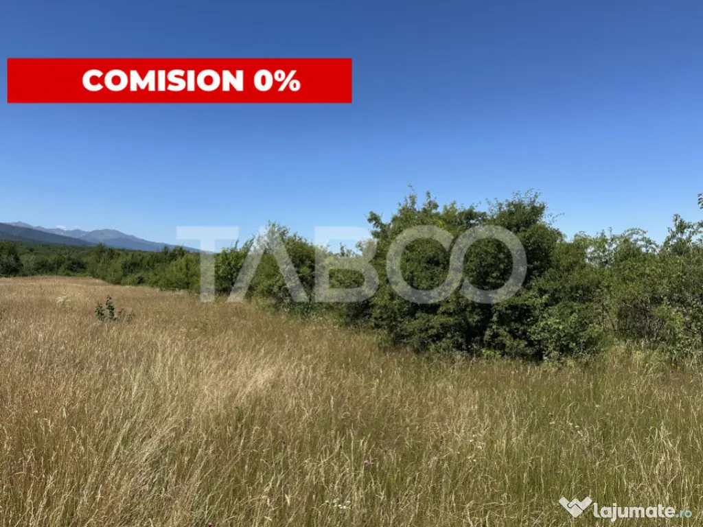 Comision 0% Teren extravilan cu utilitati 2000 mp pe Valea S 