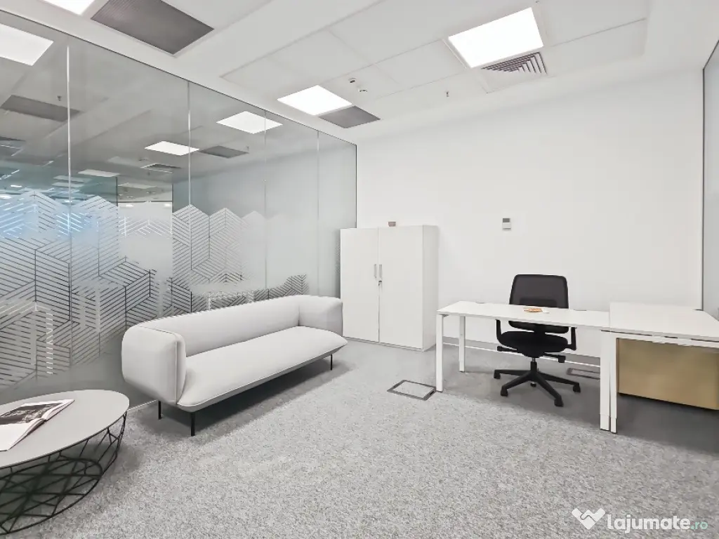 Birouri ce pot fi personalizate pentru 2 persoane în Spaces Campus 6 