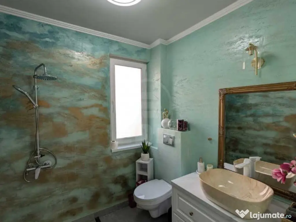 Casa cuplata, finisata complet mobilata si utilata, zona Teilor 