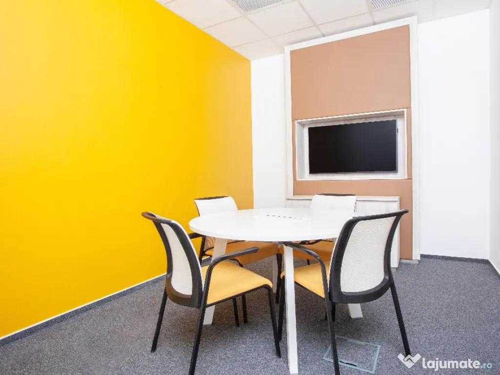 Spațiu de birou privat pentru 5 persoane în Regus Sun Business Centre