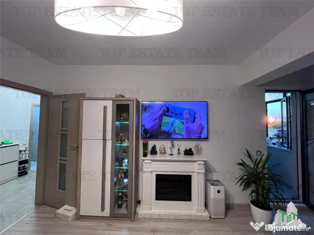 Apartament cu 3 camere, complet mobilat/utilat posibilitate