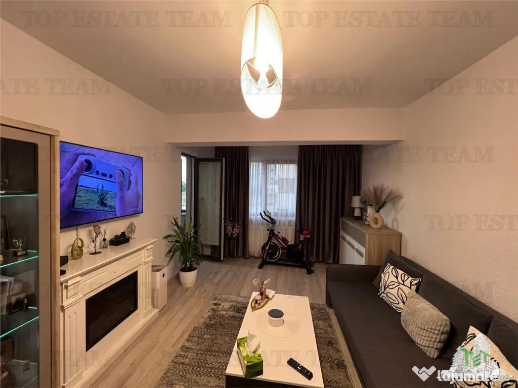 Apartament cu 3 camere, complet mobilat/utilat posibilitate