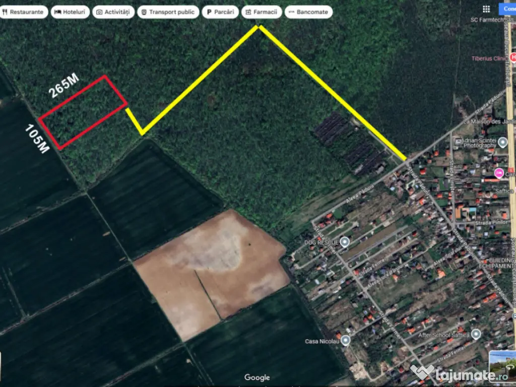 Oportunitate rară: Teren 28.000mp în Săftica-Balotești 