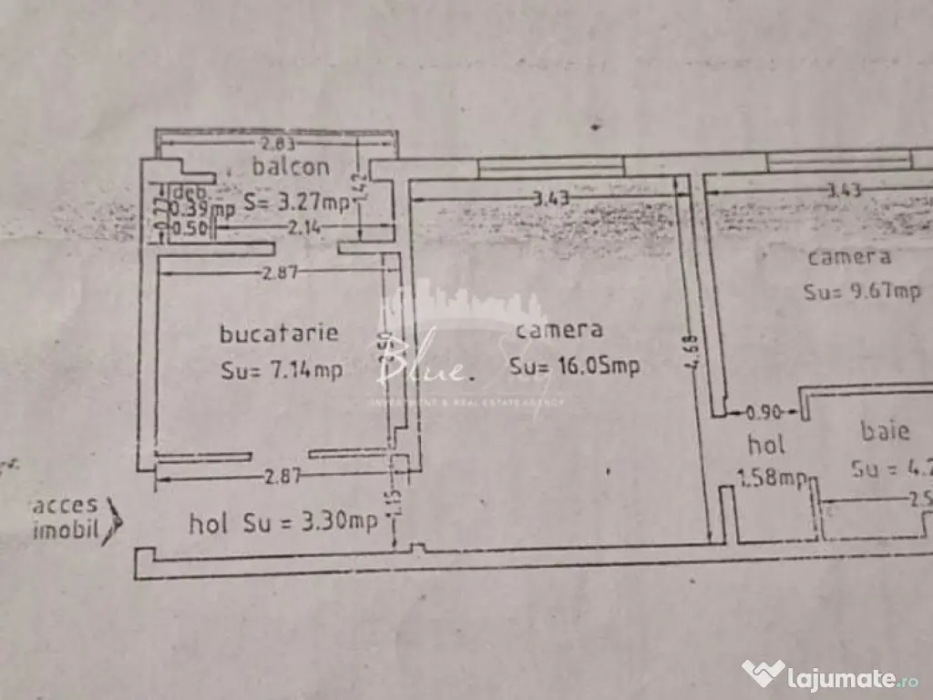 PIATA CET - APARTAMENT 2 CAMERE ETAJUL 2