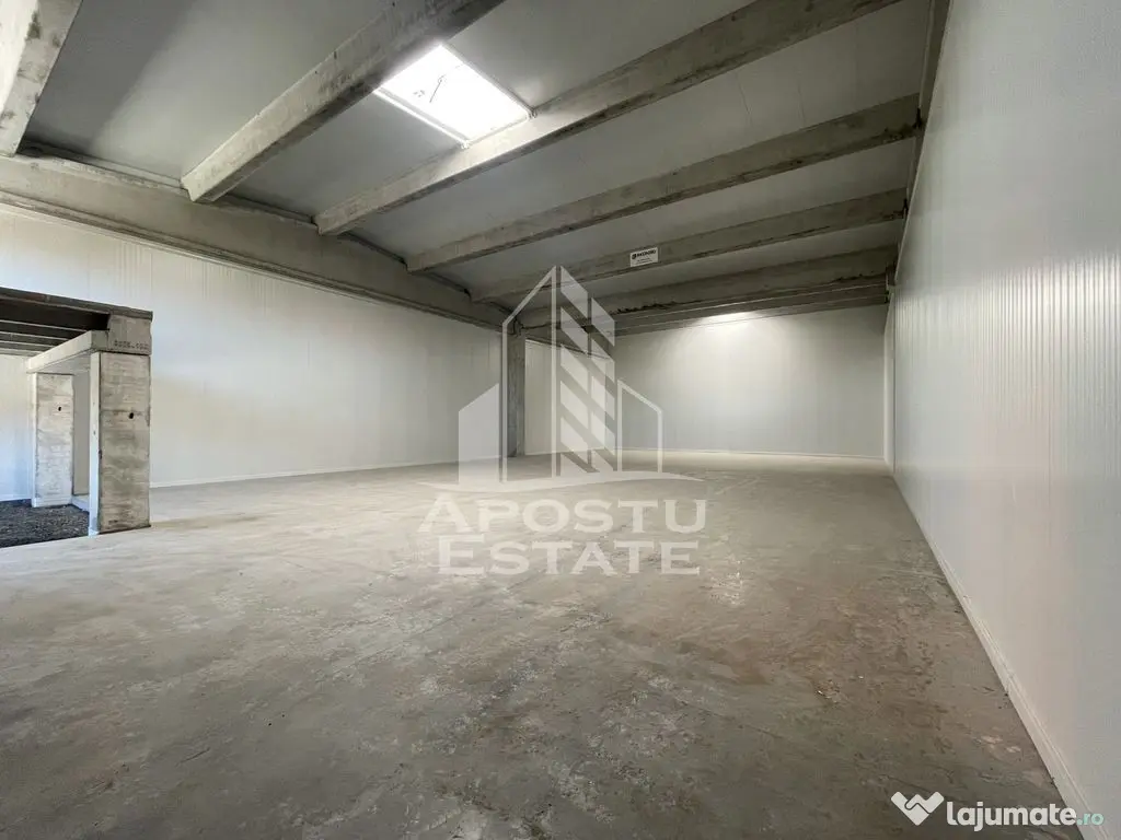 Hala in parc industrial, depozitare sau productie, 523 mp