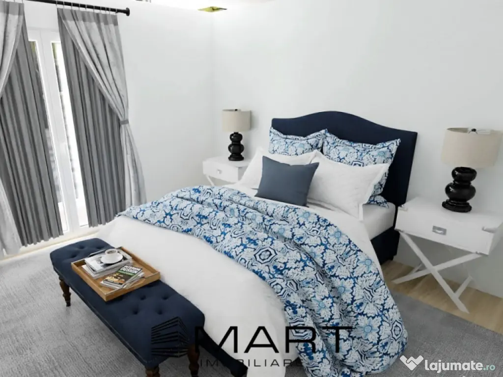 Apartament 54 mp etaj 1 cartier Davinci