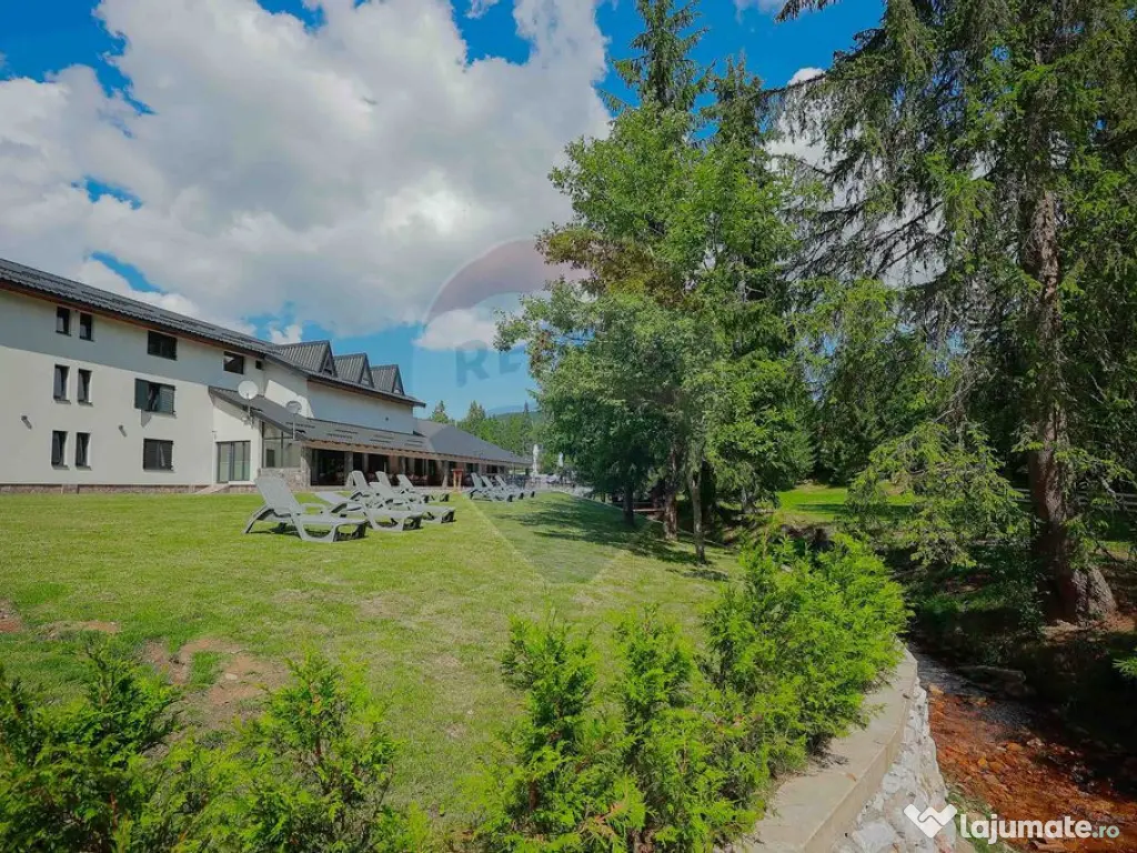 Hotel-Spa-Restaurant nou de Vânzare, 26 Camere, în Padiș, 