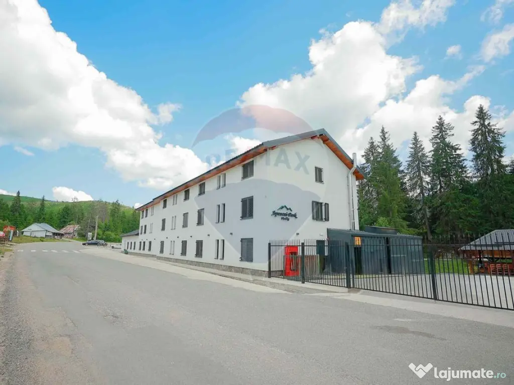 Hotel-Spa-Restaurant nou de Vânzare, 26 Camere, în Padiș, 