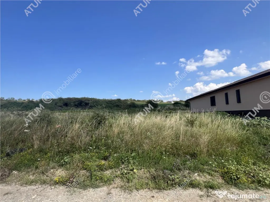 Teren de 646 mp si 15 metri deschidere zona Zorabia Sibiu