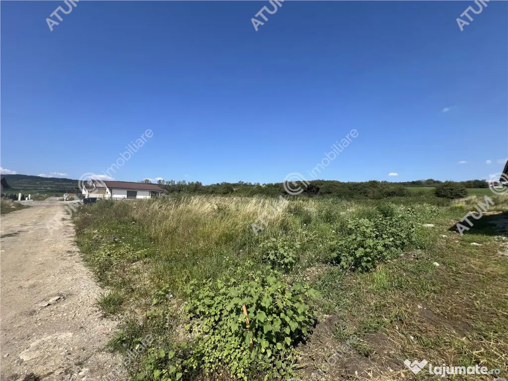 Teren de 646 mp si 15 metri deschidere zona Zorabia Sibiu