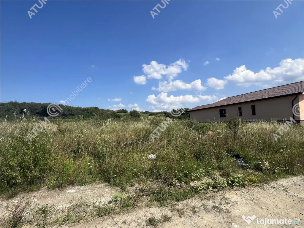 Teren de 646 mp si 15 metri deschidere zona Zorabia Sibiu