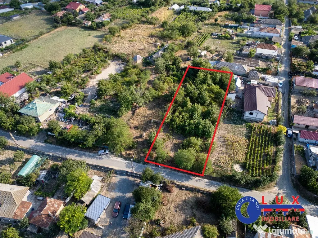 ID 7857 EXCLUSIVITATE - Teren intravilan cu priveliște în Somova