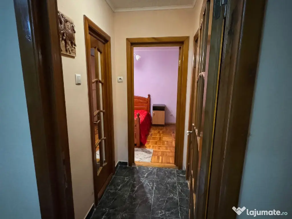 Apartament doua camere, mobilat utilat curat etaj 1, Cornisa