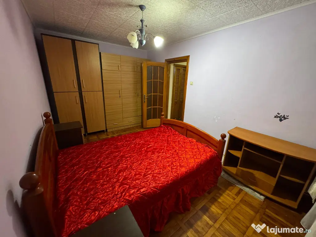 Apartament doua camere, mobilat utilat curat etaj 1, Cornisa