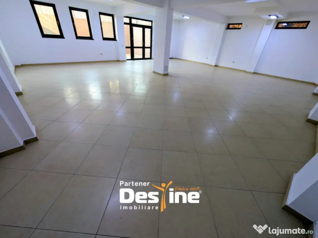 Spațiu comercial sau birouri 130 mp, funcționalitate multi 