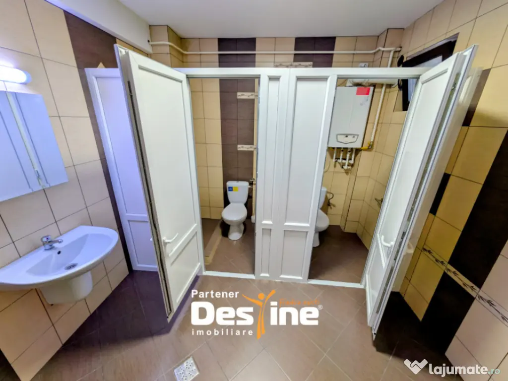 Spațiu comercial sau birouri 130 mp, funcționalitate multi 