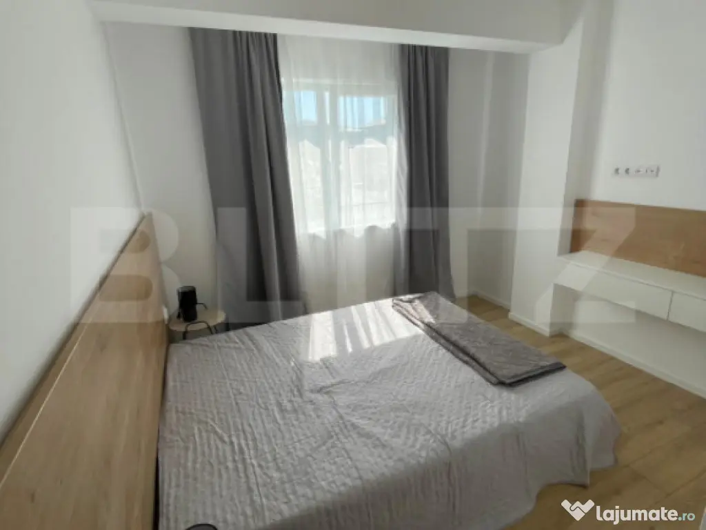 Apartament mobilat si utilat, incalzire in pardoseala, garaj