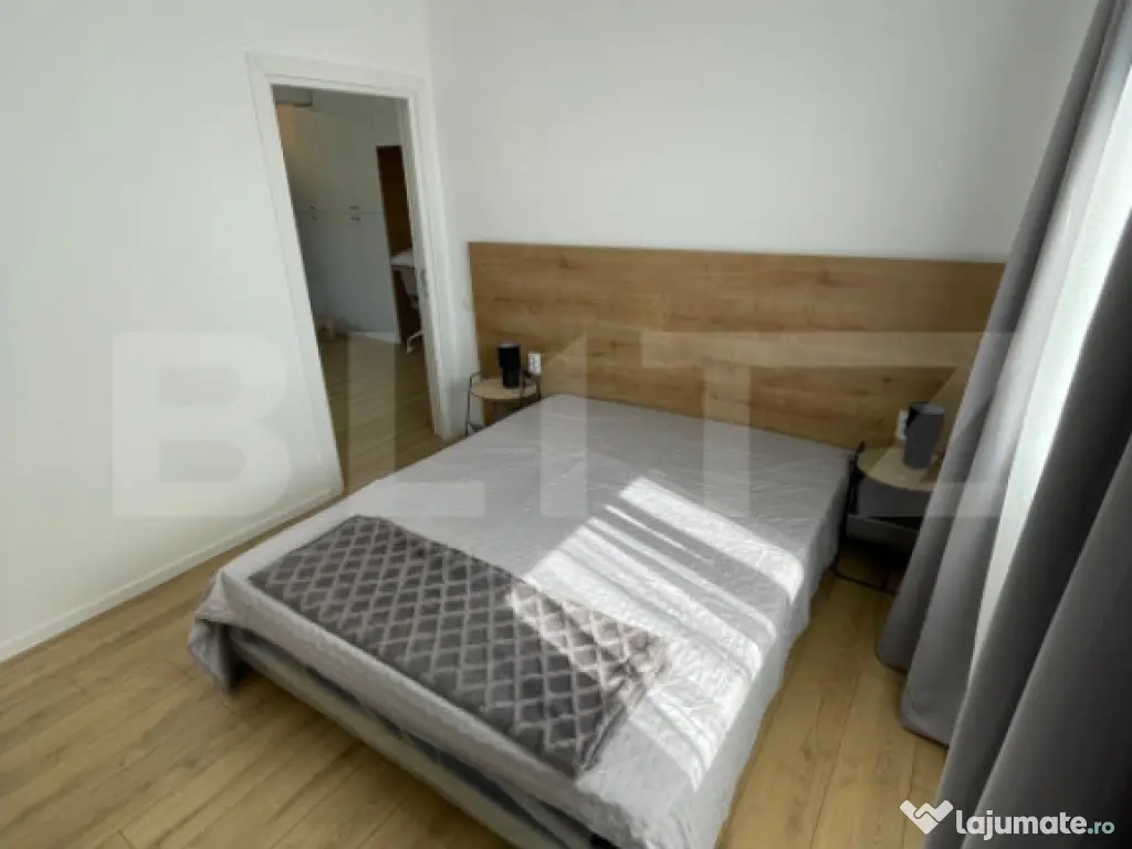 Apartament mobilat si utilat, incalzire in pardoseala, garaj