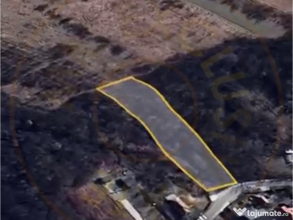 Teren 2552 mp x 14€ Mosoaia Hintesti -Strada Basangesti