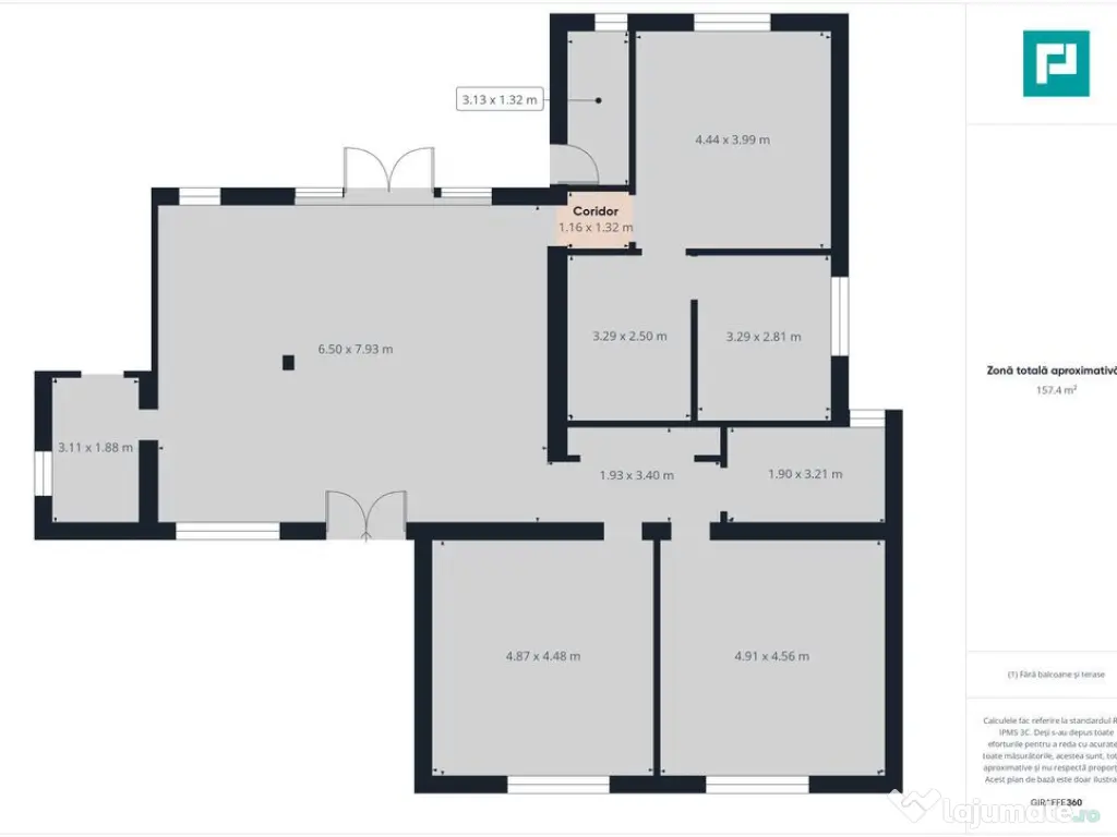 Casă nouă la roșu de vânzare în Mândruloc 