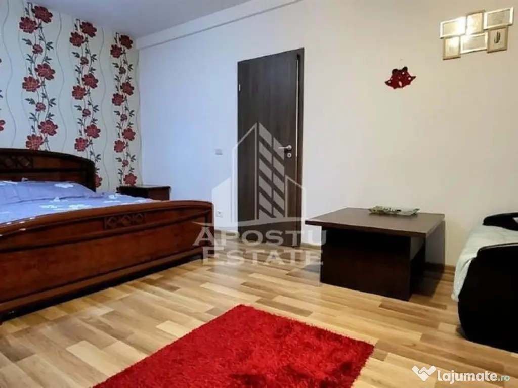 Apartament cu o camera, centrala proprie, terasa, Giroc