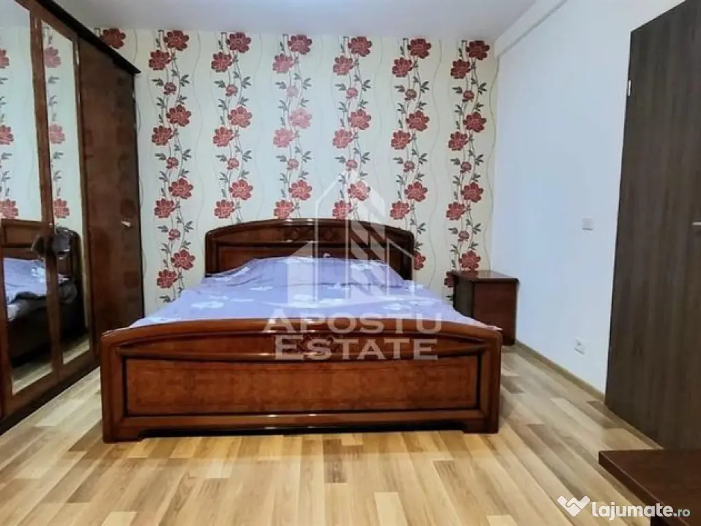 Apartament cu o camera, centrala proprie, terasa, Giroc