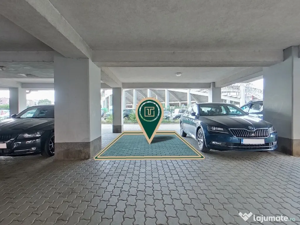 Parcare acoperită cu vedere spre stadionul UTA – Ared 