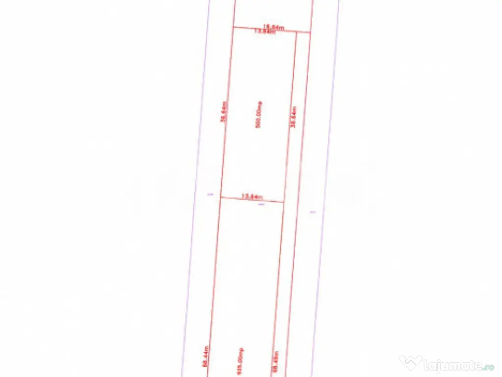 Teren intravilan 928 mp la 5 minute de Cetatea Fagaras