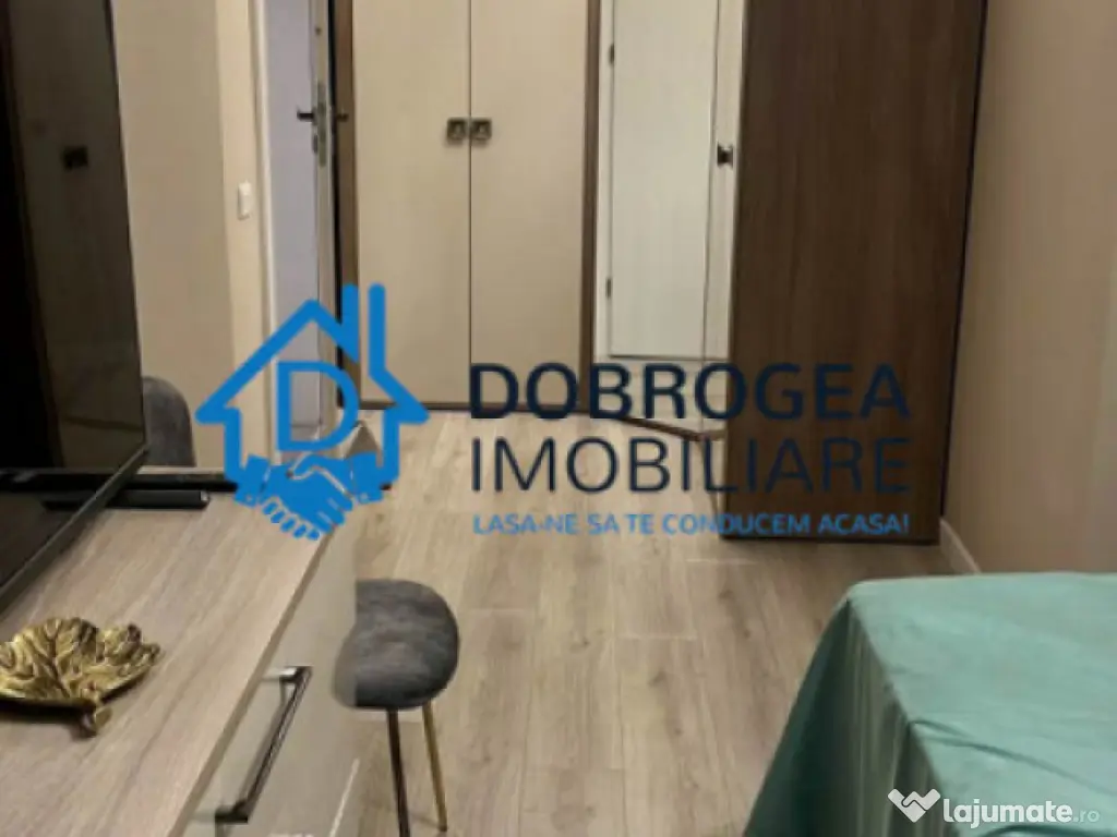 ZONA 9 MAI- 2 CAMERE, 61 MP, CENTRALA GAZ, MOBILAT SI UTILAT 