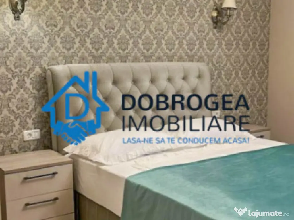 ZONA 9 MAI- 2 CAMERE, 61 MP, CENTRALA GAZ, MOBILAT SI UTILAT 