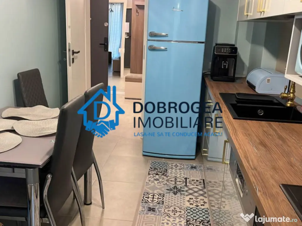 ZONA 9 MAI- 2 CAMERE, 61 MP, CENTRALA GAZ, MOBILAT SI UTILAT 