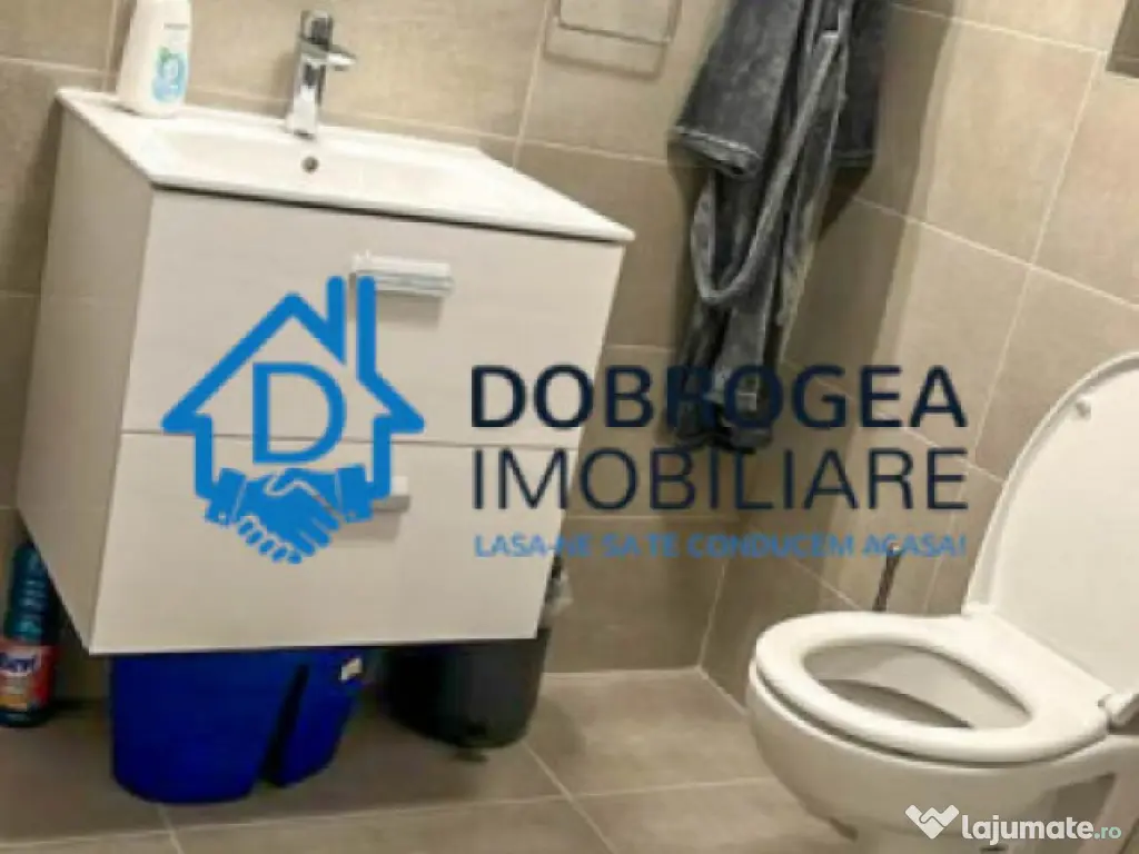 ZONA 9 MAI- 2 CAMERE, 61 MP, CENTRALA GAZ, MOBILAT SI UTILAT 