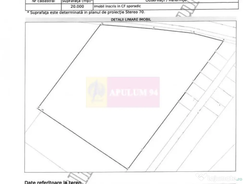 Vanzare teren intravilan agricol in zona Mihailesti, Giurgiu 