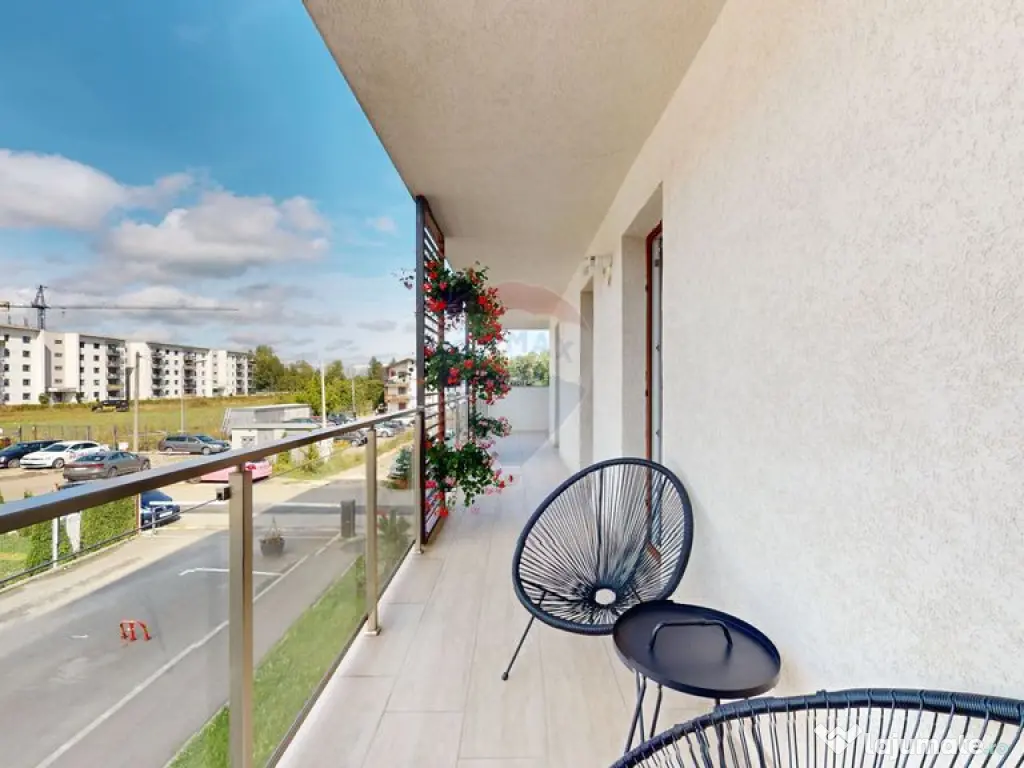 2 camere | Etaj 1 | Decomandat | 62 mp | Terasă 23 mp | ...