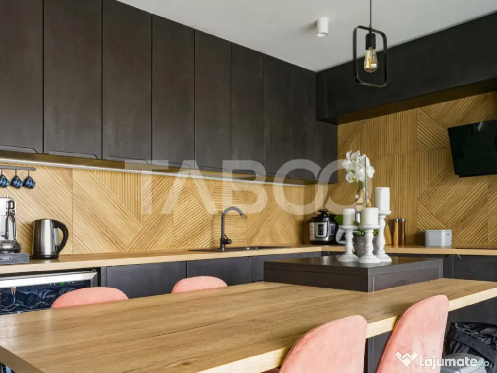 Duplex la cheie ultra moderna decoarata cu designer Manastur 