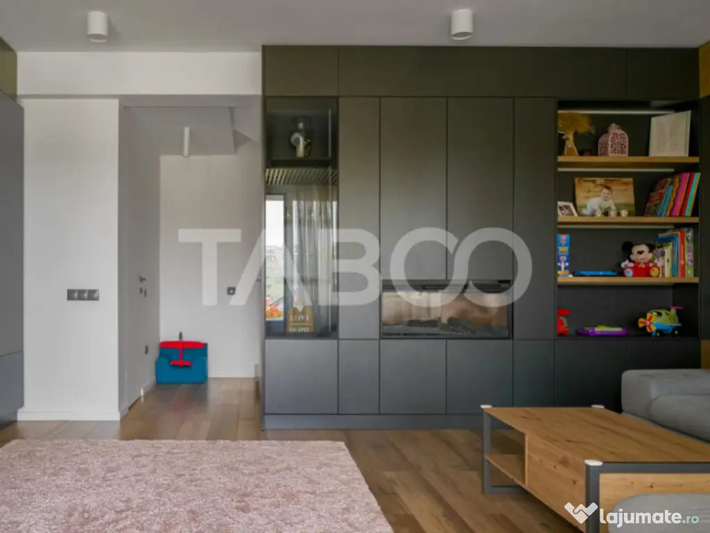 Duplex la cheie ultra moderna decoarata cu designer Manastur 