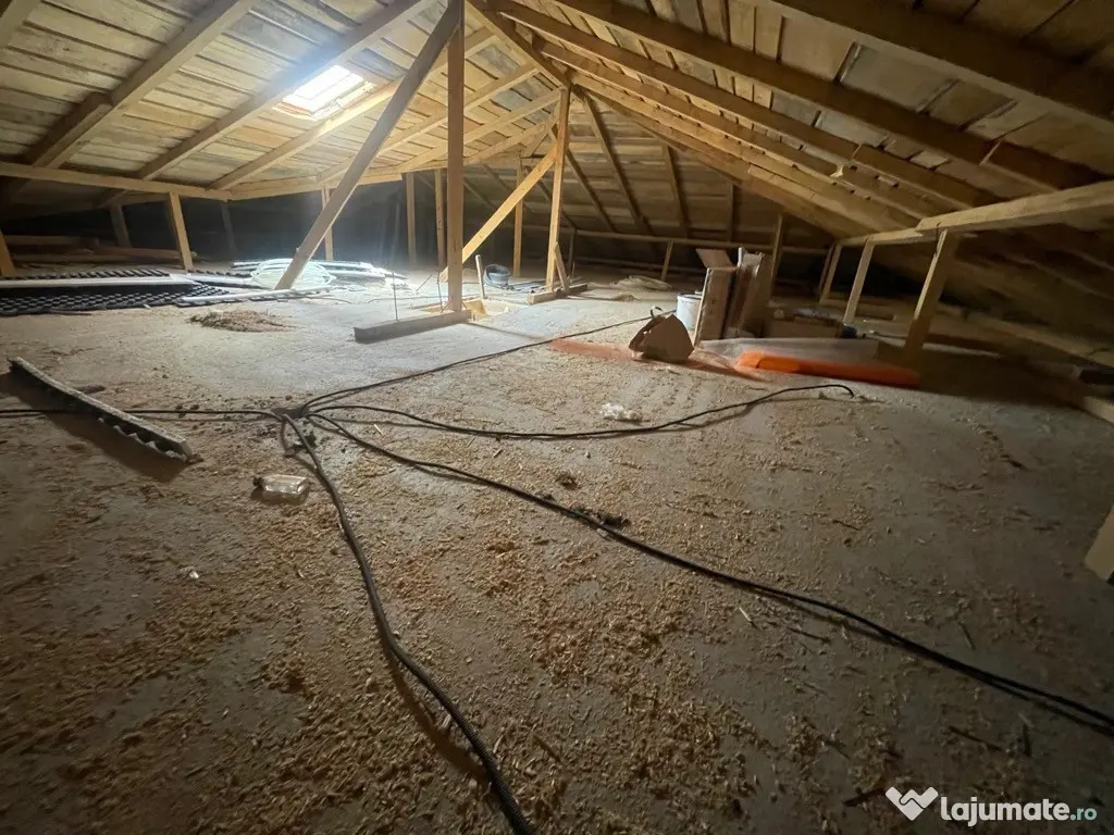Casa SINGULARA pe parter | placa de beton | 525mp teren | garaj 