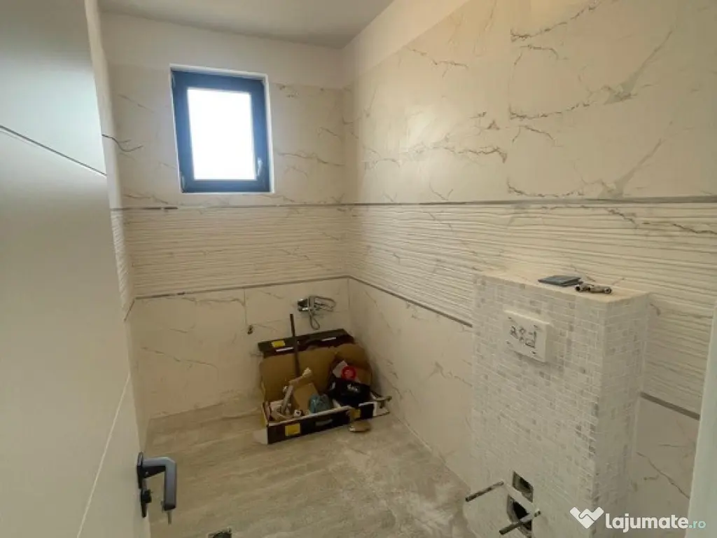 Casa SINGULARA pe parter | placa de beton | 525mp teren | garaj 