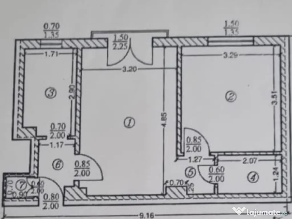Ap. P.ta Victoriei, ULTRACENTRAL etajul 2 Pret 75500 