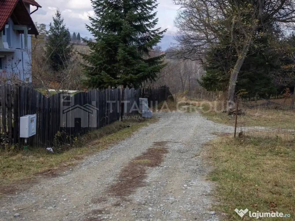 Teren intravilan, cu PUZ, Bran Tohanita, SE ACCEPTĂ ȘI ... 