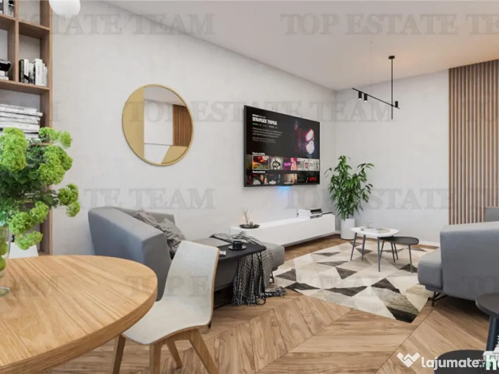 Apartament 2 camere spatios 63mp utili balcon bloc nou secto