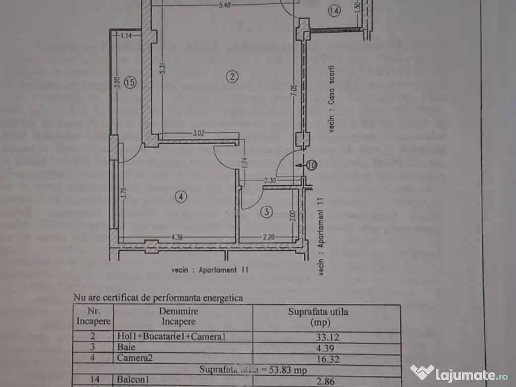 Apartament 2 camere zona Primo 