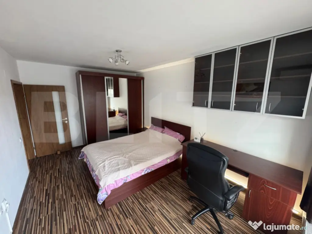 Apartament 3 camere, 50mp, parcare, ac, pet-friendly, zona S