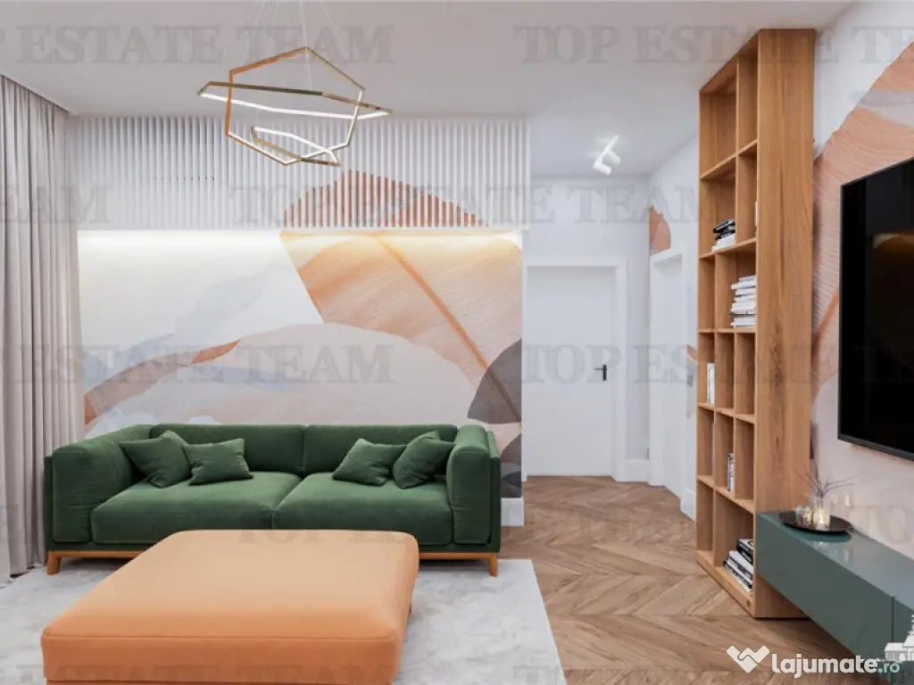 Apartament 3 camere intr-un bloc nou, modern, 71,3mp utili 