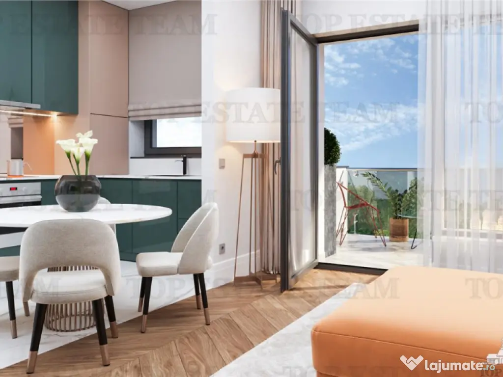 Apartament 3 camere intr-un bloc nou, modern, 71mp utili b 