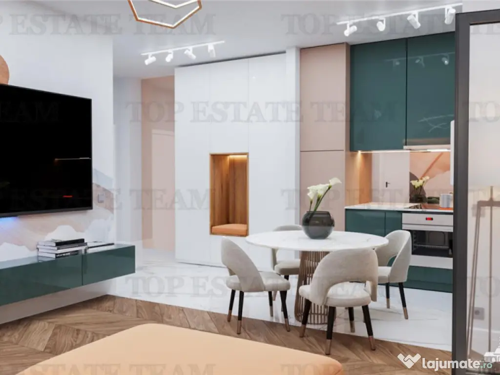 Apartament 3 camere intr-un bloc nou, modern, 71mp utili b 